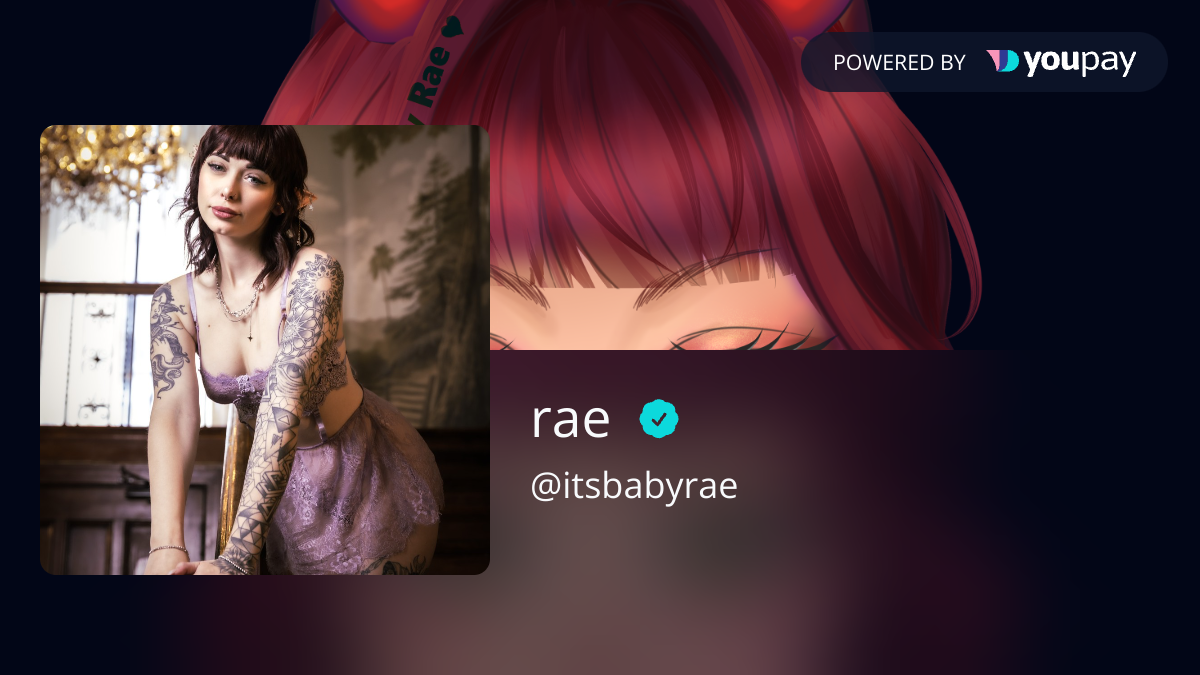 itsbabyrae's profile | YouPay